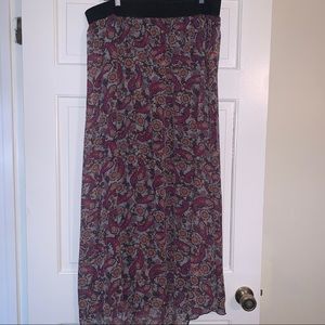 Lularoe long Lucy skirt